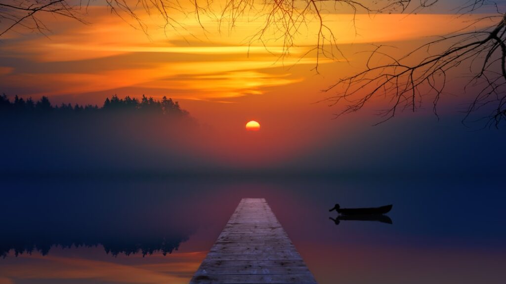 Photo sunset