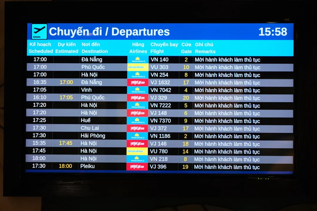 Photo itinerary
