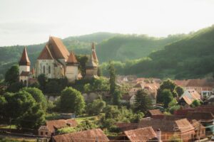 Photo fortified churches and monasteries