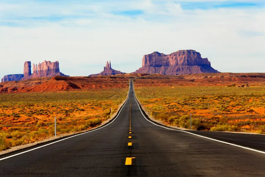 Photo famous roads landmarks travel
