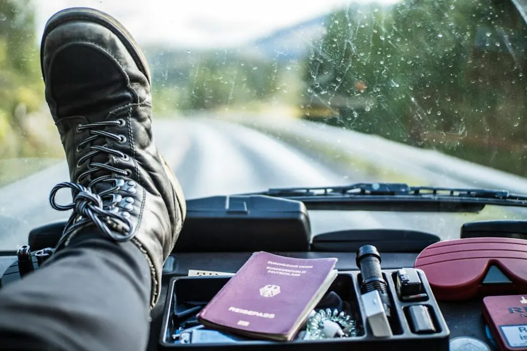 Photo car long trip preparation checklist