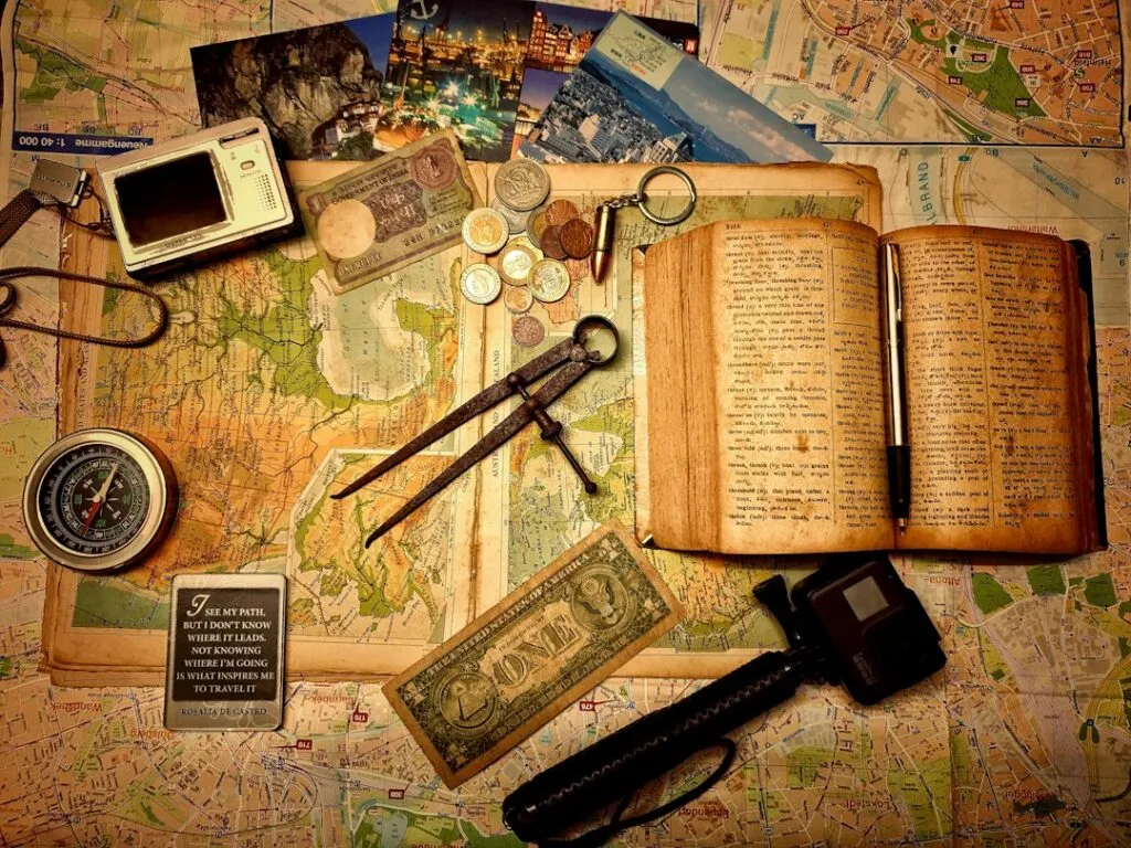 Photo map navigation guide