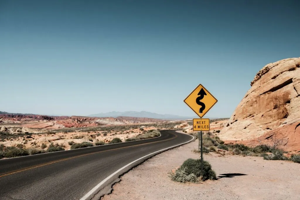 Photo road signs guide