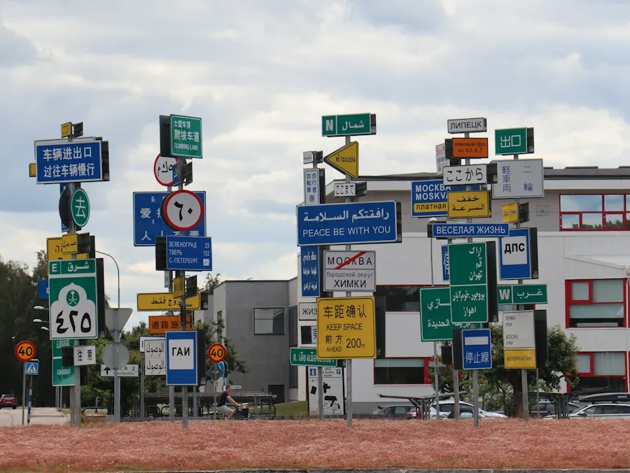 road signs guide